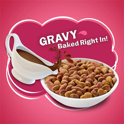 Purina  Gravy Swirlers Adult Dry Cat Food